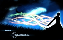 light bleach moon kurosaki ichigo silhouette 1440x900 wallpaper 